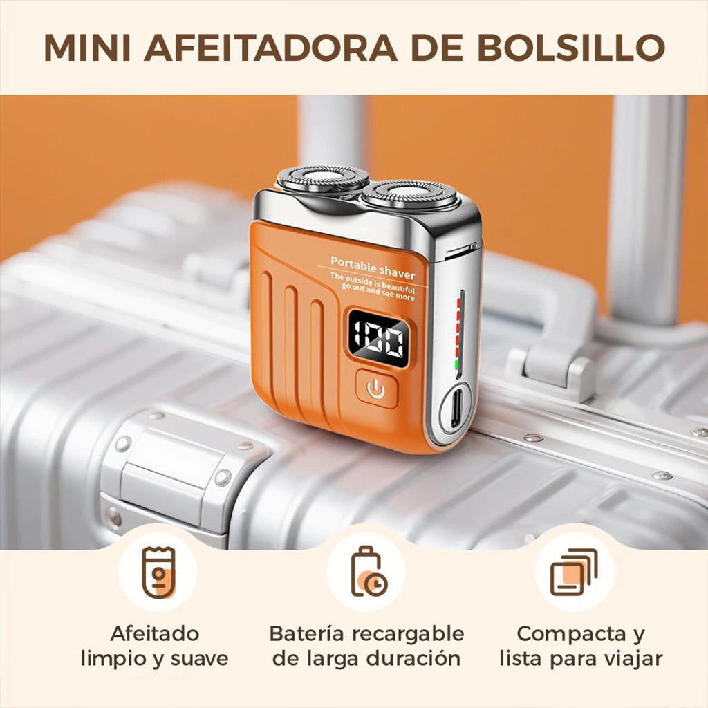 Mini Afeitadora de Bolsillo 🔥 50% OFF + Envío Gratis | Conceptizi