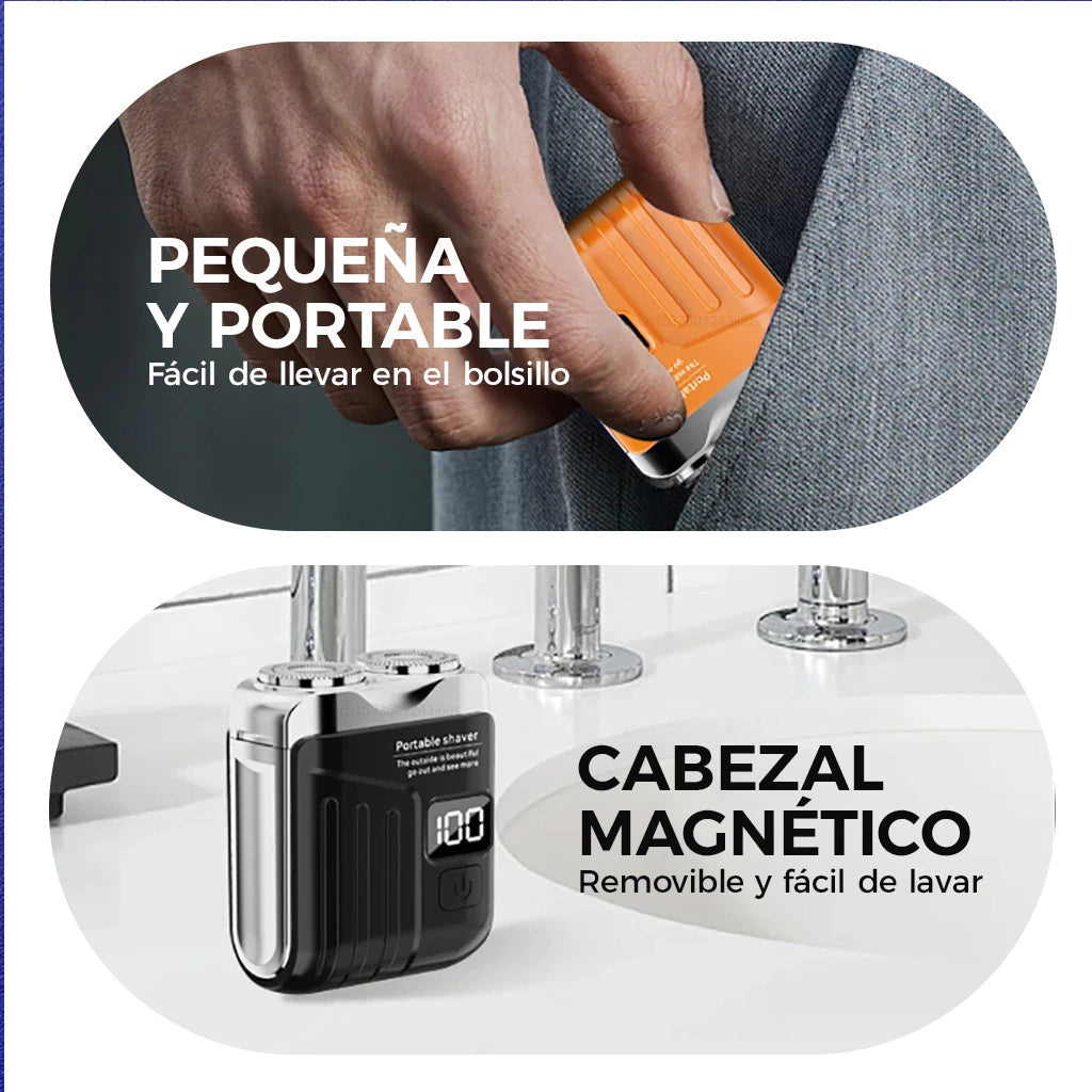 Mini Afeitadora de Bolsillo 🔥 50% OFF + Envío Gratis | Conceptizi