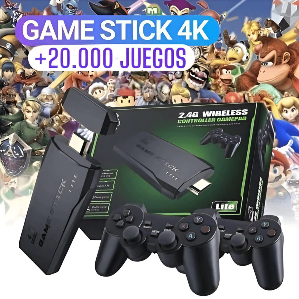 Consola Retro 4K con 10.000 Juegos – Reviví Tu Infancia en Alta Definición